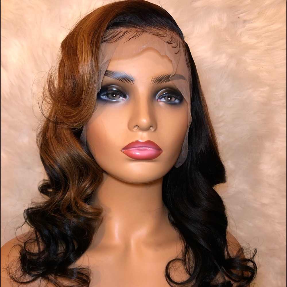 Custom made frontal wig